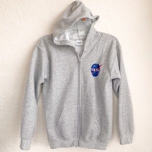 NASA Full Zip Hooded Sweater